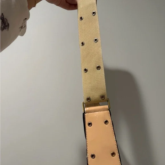 Dior Vintage Columbus Beige and Brown Shoulder Bag - Picture 4 of 6